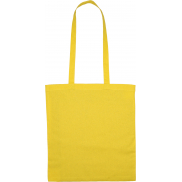 Torba bawełniana z długimi uszami 140 g/m2 COPENHAGEN - żółty