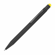 Długopis metalowy touch pen soft touch OHARA - żółty