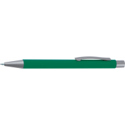 Długopis aluminiowy soft-touch ROCKFORD - zielony