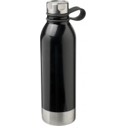 Bidon ze stali nierdzewnej Perth o pojemności 740 ml, czarny