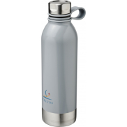 Bidon ze stali nierdzewnej Perth o pojemności 740 ml, szary
