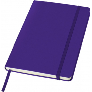 Notes biurowy A5 Classic w twardej okładce, fioletowy