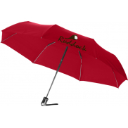 Automatyczny parasol składany 21,5' Alex, czerwony