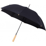 Parasol automatyczny Alina 23” wykonany z plastiku PET z recyklingu, czarny