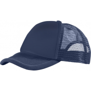 Czapka 5-panelowa Trucker 100 g/m², niebieski