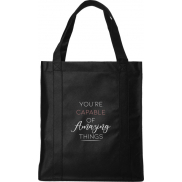 Torba na zakupy Liberty non woven, czarny