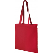 Torba bawełniana Madras 140 g/m², czerwony