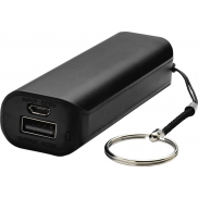 Powerbank 1200 mAh Span, czarny