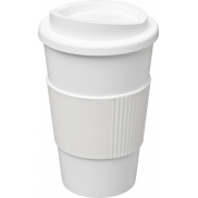 Kubek termiczny z serii Americano® o pojemności 350 ml z uchwytem, biały