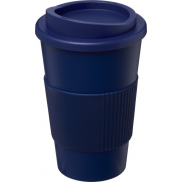 Kubek termiczny z serii Americano® o pojemności 350 ml z uchwytem, niebieski