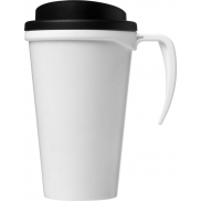 Kubek termiczny z serii Brite-Americano Grande o pojemności 350 ml, biały, czarny