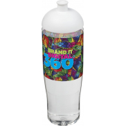 Bidon H2O Tempo® o pojemności 700 ml z wypukłym wieczkiem, biały