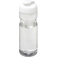 Bidon H2O Base® o pojemności 650 ml z wieczkiem zaciskowym, biały