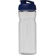 Bidon H2O Base® o pojemności 650 ml z wieczkiem zaciskowym, biały, niebieski