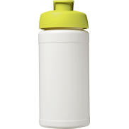 Bidon Baseline® Plus o pojemności 500 ml z wieczkiem zaciskowym, biały, zielony