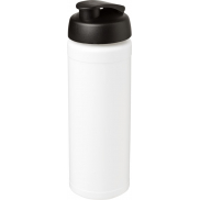 Bidon Baseline® Plus o pojemności 750 ml z wieczkiem zaciskowym i uchwytem, biały, czarny
