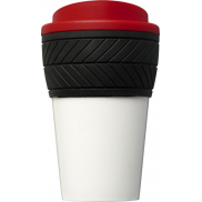 Kubek termiczny z serii Brite-Americano® tyre o pojemności 350 ml, czerwony