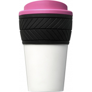 Kubek termiczny z serii Brite-Americano® tyre o pojemności 350 ml, różowy