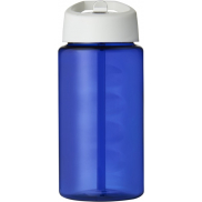 Bidon H2O Bop o pojemności 500 ml z wieczkiem z dzióbkiem, niebieski, biały
