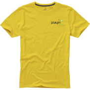 Męski t-shirt Nanaimo z krótkim rękawem 160 g/m², m, żółty