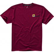 Męski t-shirt Nanaimo z krótkim rękawem 160 g/m², xxl, czerwony