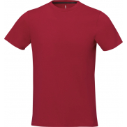 Męski t-shirt Nanaimo z krótkim rękawem 160 g/m², xs, czerwony