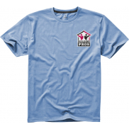 Męski t-shirt Nanaimo z krótkim rękawem 160 g/m², s, niebieski