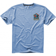 Męski t-shirt Nanaimo z krótkim rękawem 160 g/m², xl, niebieski