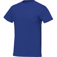 Męski t-shirt Nanaimo z krótkim rękawem 160 g/m², m, niebieski