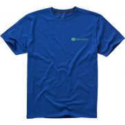 Męski t-shirt Nanaimo z krótkim rękawem 160 g/m², xl, niebieski