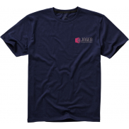 Męski t-shirt Nanaimo z krótkim rękawem 160 g/m², s, niebieski