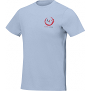 Męski t-shirt Nanaimo z krótkim rękawem 160 g/m², xxl, niebieski