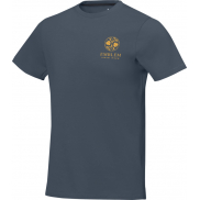Męski t-shirt Nanaimo z krótkim rękawem 160 g/m², m, niebieski