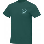 Męski t-shirt Nanaimo z krótkim rękawem 160 g/m², s, zielony