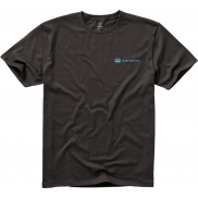 Męski t-shirt Nanaimo z krótkim rękawem 160 g/m², m, szary