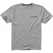 Męski t-shirt Nanaimo z krótkim rękawem 160 g/m², xs, szary
