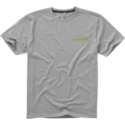 Męski t-shirt Nanaimo z krótkim rękawem 160 g/m², 3xl, szary