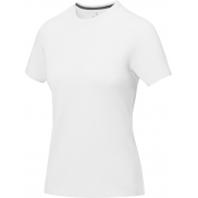 Damski t-shirt Nanaimo z krótkim rękawem, m, biały