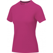 Damski t-shirt Nanaimo z krótkim rękawem, m, różowy