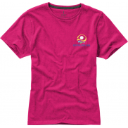 Damski t-shirt Nanaimo z krótkim rękawem, xxl, różowy