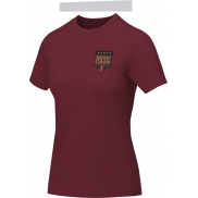 Damski t-shirt Nanaimo z krótkim rękawem, xxl, czerwony