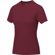 Damski t-shirt Nanaimo z krótkim rękawem, s, czerwony