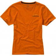 Damski t-shirt Nanaimo z krótkim rękawem, s, pomarańczowy
