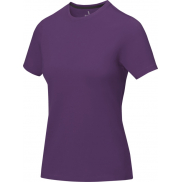 Damski t-shirt Nanaimo z krótkim rękawem, s, fioletowy
