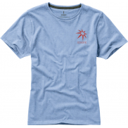Damski t-shirt Nanaimo z krótkim rękawem, m, niebieski