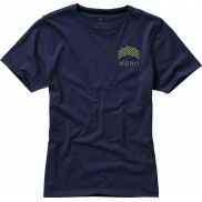 Damski t-shirt Nanaimo z krótkim rękawem, l, niebieski