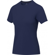 Damski t-shirt Nanaimo z krótkim rękawem, xl, niebieski