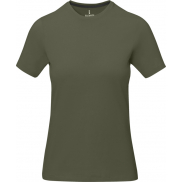 Damski t-shirt Nanaimo z krótkim rękawem, l, zielony