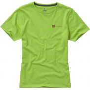 Damski t-shirt Nanaimo z krótkim rękawem, l, zielony