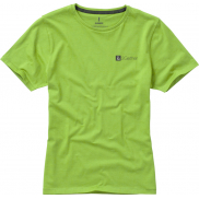 Damski t-shirt Nanaimo z krótkim rękawem, xl, zielony